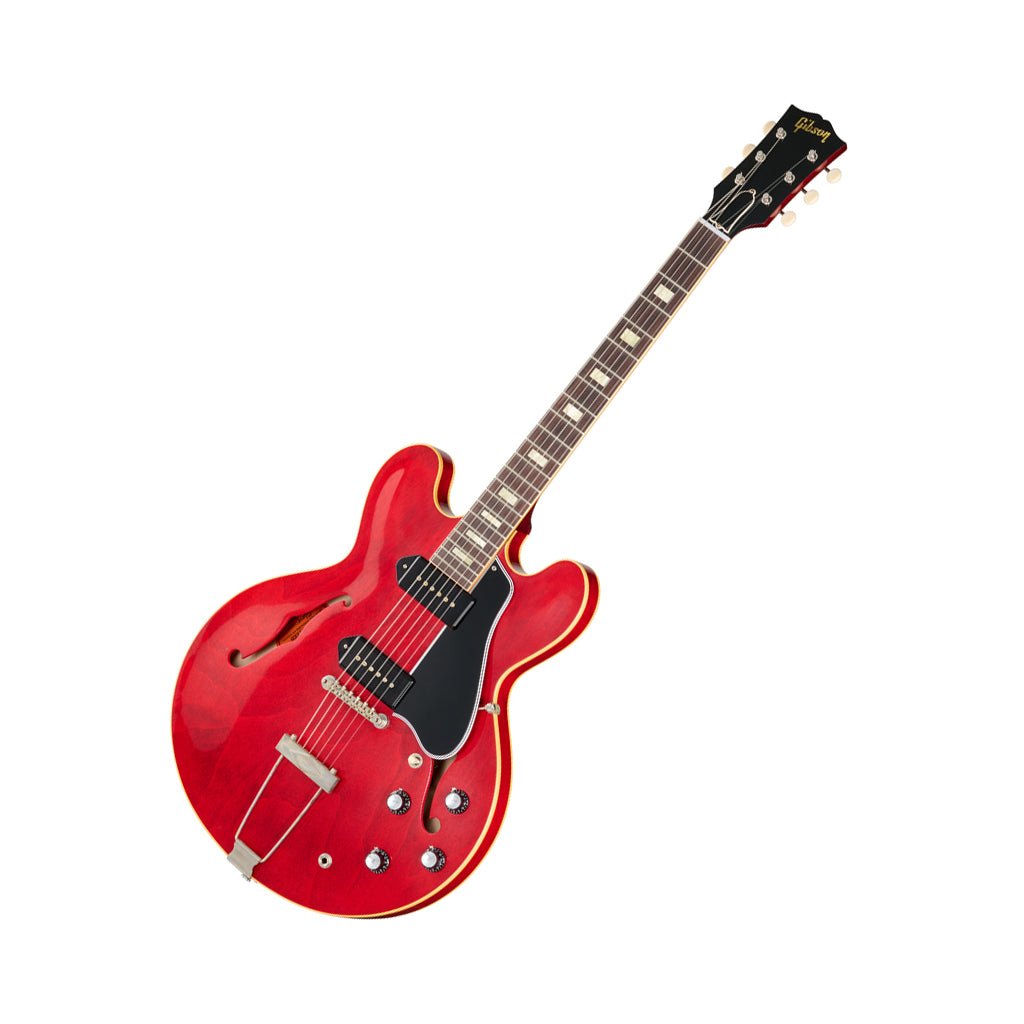 Gibson 1962 ES-330 Reissue Hollow Thinline Body Electric Guitar - 60s Cherry Electric Guitars Sky Music