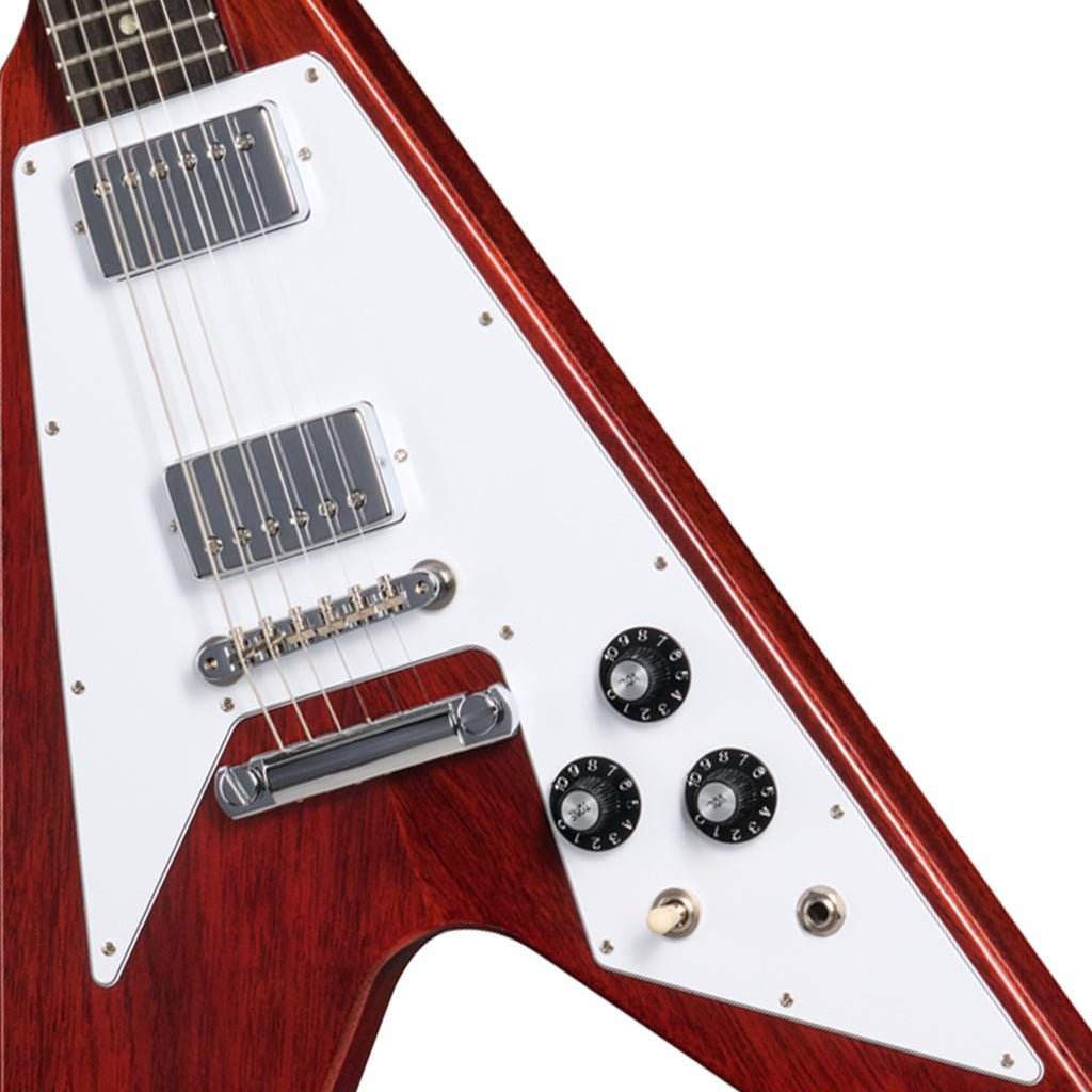Gibson 1971 Flying V Medallion Reissue Electric Guitar - Medallion Cherry Electric Guitars Sky Music
