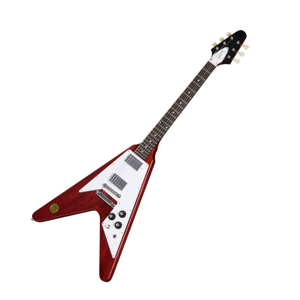 Gibson 1971 Flying V Medallion Reissue Electric Guitar - Medallion Cherry Electric Guitars Sky Music