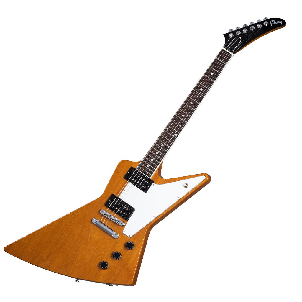 Gibson 70s Explorer Antique Natural Electric Guitars Sky Music