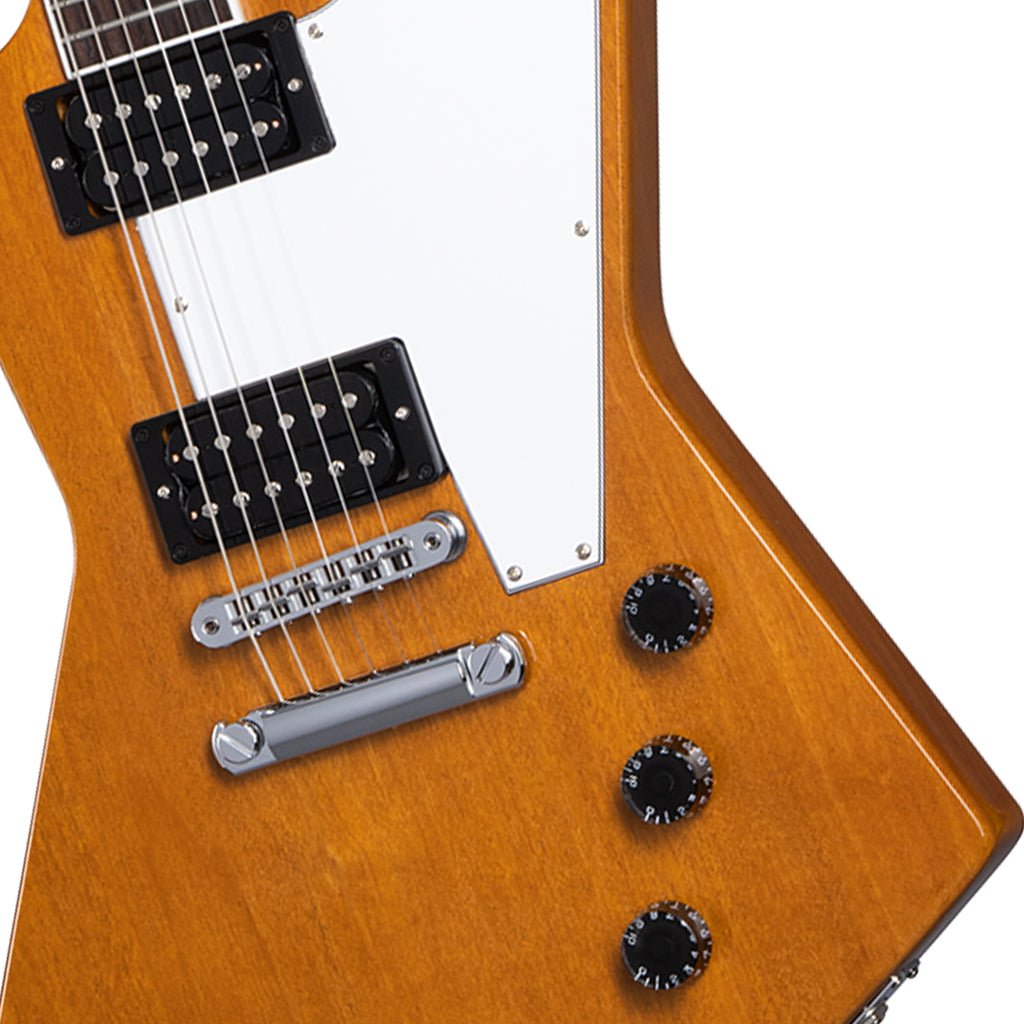 Gibson 70s Explorer Antique Natural Electric Guitars Sky Music