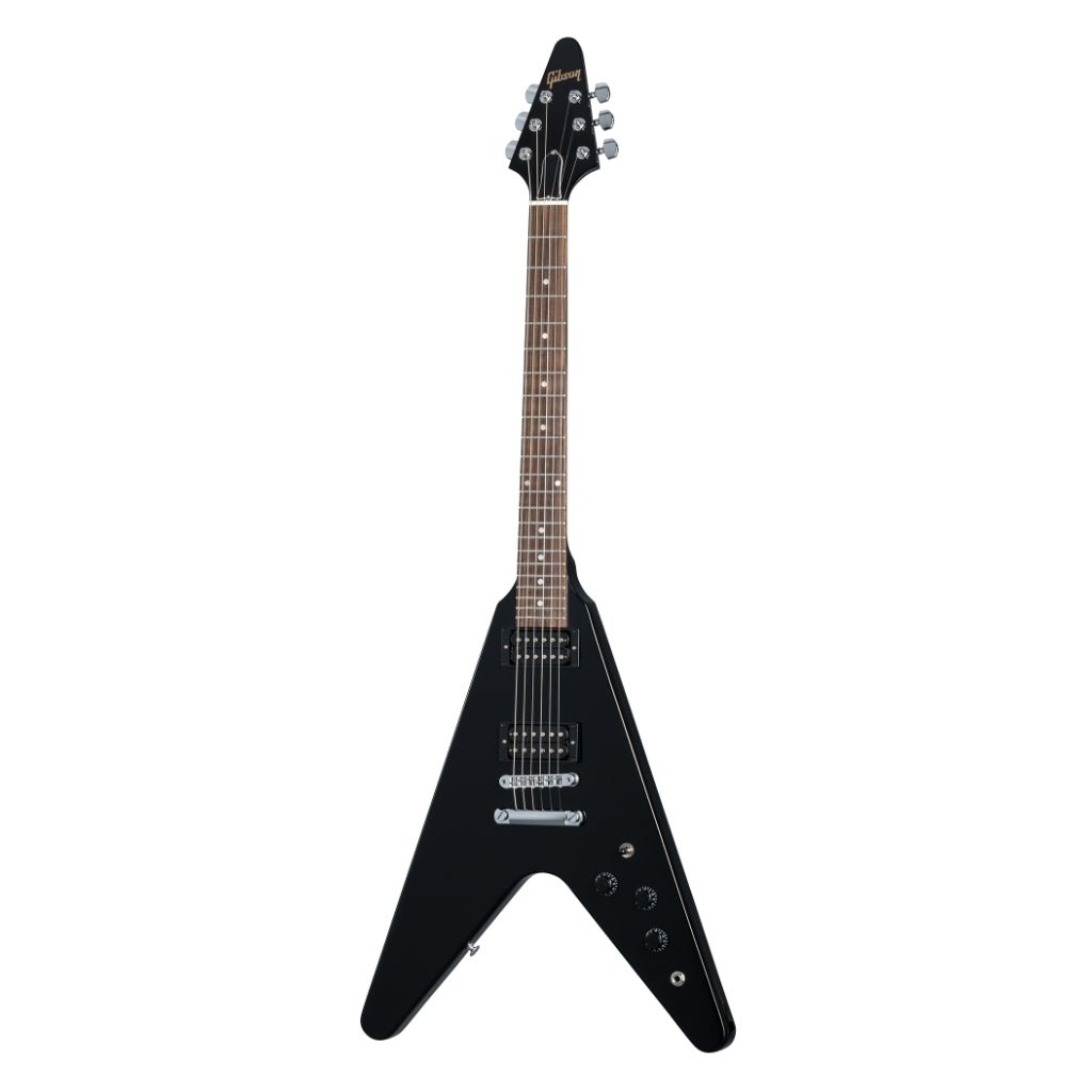 Gibson 80s Flying V Electric Guitar - Ebony Electric Guitars Sky Music