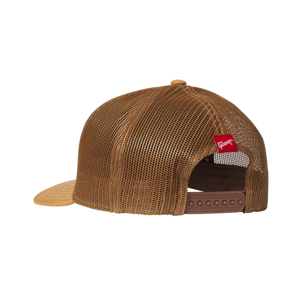 Gibson Canvas Trucker Cap Merchandise & Apparel Sky Music