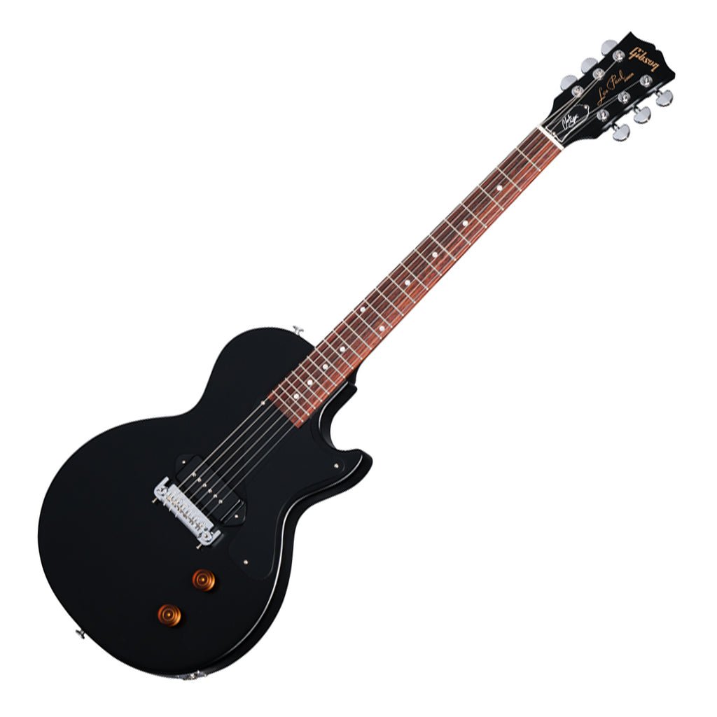 Gibson Charlie Starr Les Paul Jr Ebony Satin Electric Guitars Sky Music