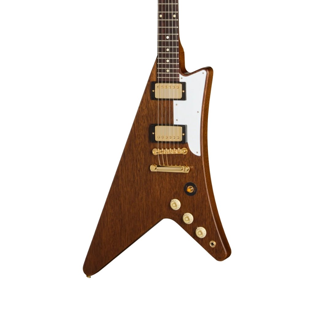 Gibson Custom 1957 Mahogany Moderne Reissue - Antique Natural Electric Guitars Sky Music