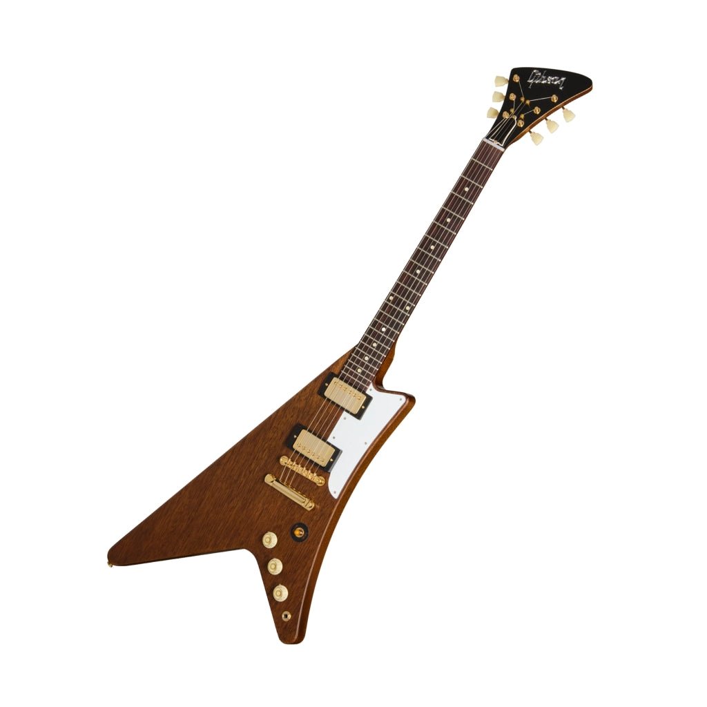 Gibson Custom 1957 Mahogany Moderne Reissue - Antique Natural Electric Guitars Sky Music