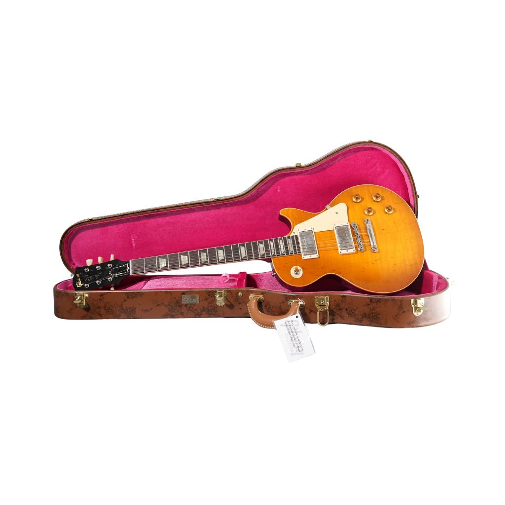 Gibson Custom 59 Les Paul Standard Reissue Electric Guitar - Dirty Lemon Electric Guitars Sky Music