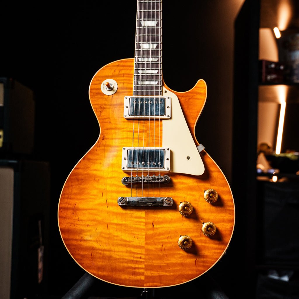 Gibson Custom 59 Les Paul Standard Reissue Electric Guitar - Dirty Lemon Electric Guitars Sky Music