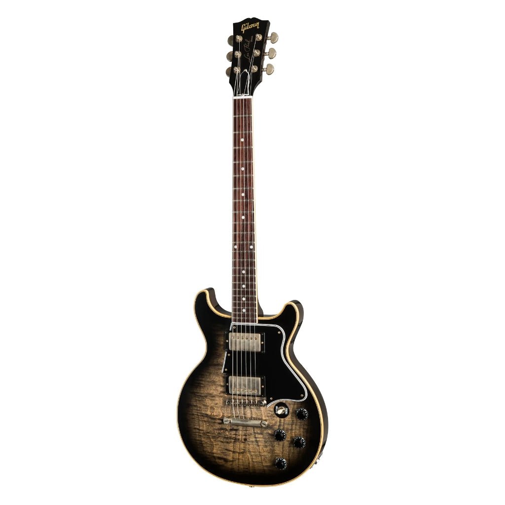 Gibson Custom Les Paul Special Double Cut Figured Maple Top - Cobra Burst Electric Guitars Sky Music