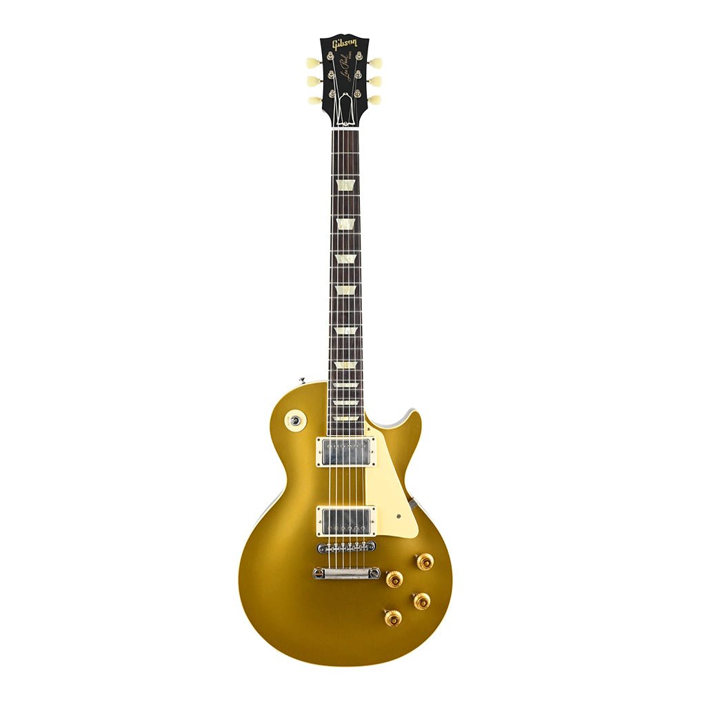 Gibson Custom Shop 1957 Les Paul Standard Reissue - Gold Top - Dark Back Electric Guitars Sky Music