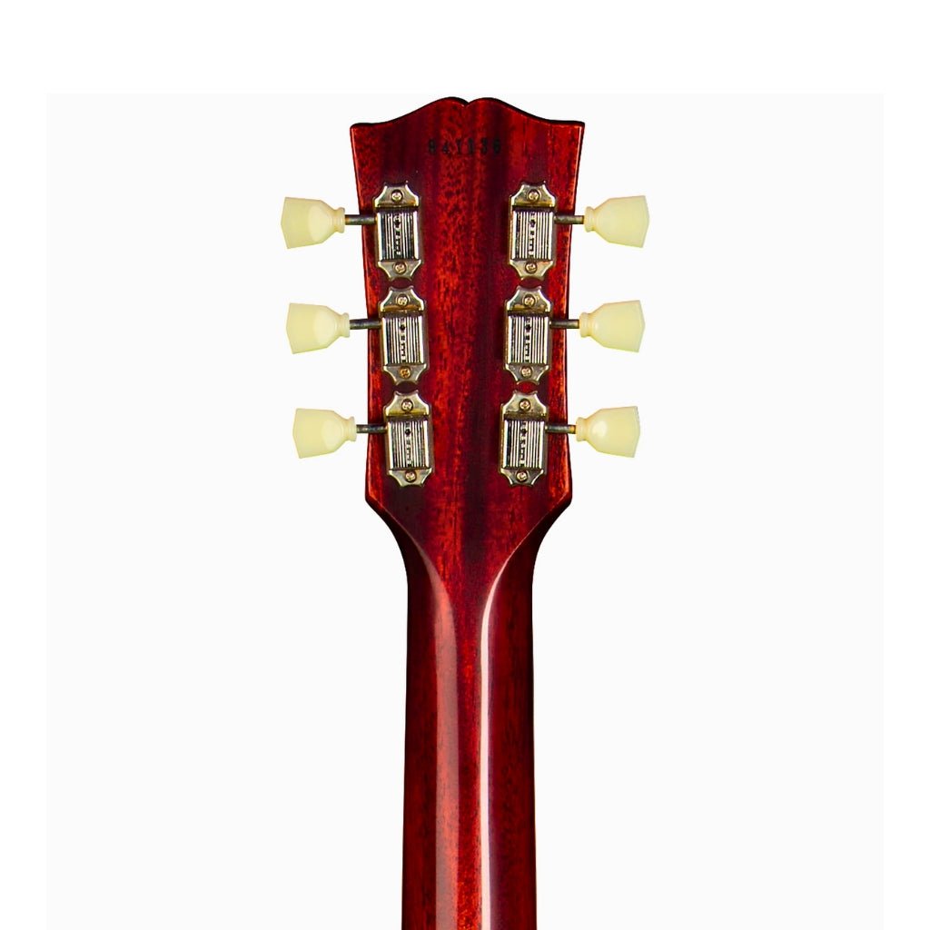 Gibson Custom Shop 59 Les Paul Standard Left Handed - Washed Cherry Burst Electric Guitars Sky Music