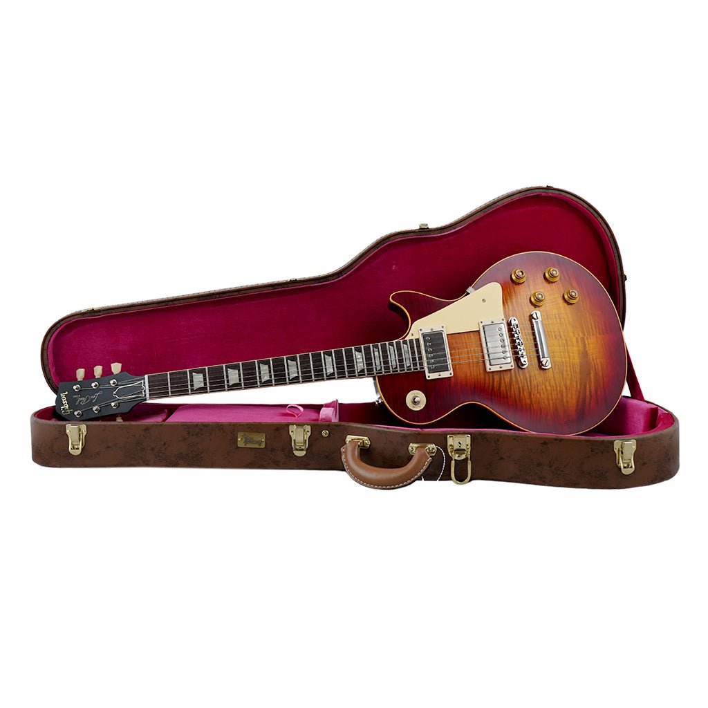 Gibson Custom Shop '59 Les Paul Standard Ultra Light - Factory Burst Electric Guitars Sky Music