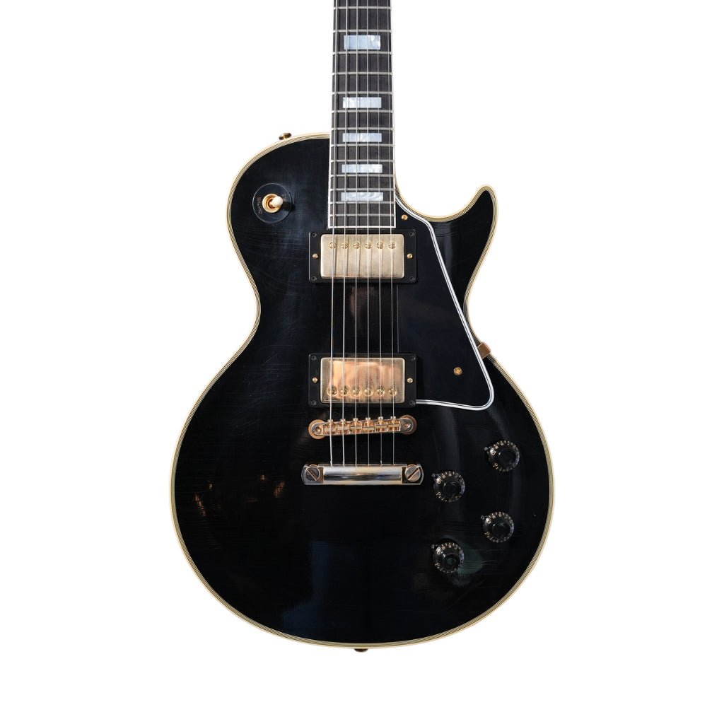 Gibson Custom Shop Murphy Lab 1957 Les Paul Custom Ultra Light Aged - Ebony Electric Guitars Sky Music