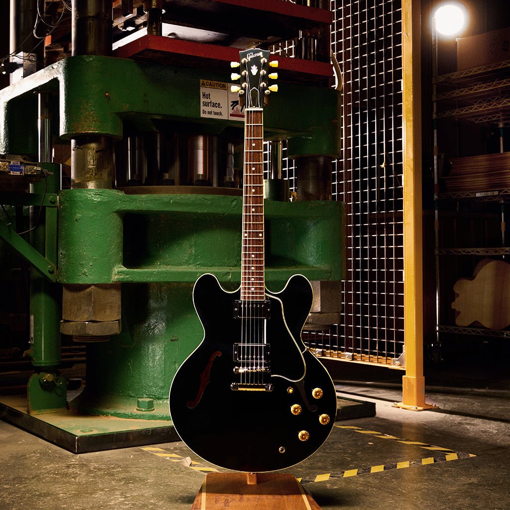 Gibson ES-335 50s Semi-Hollow Electric Guitar - Ebony Electric Guitars Sky Music
