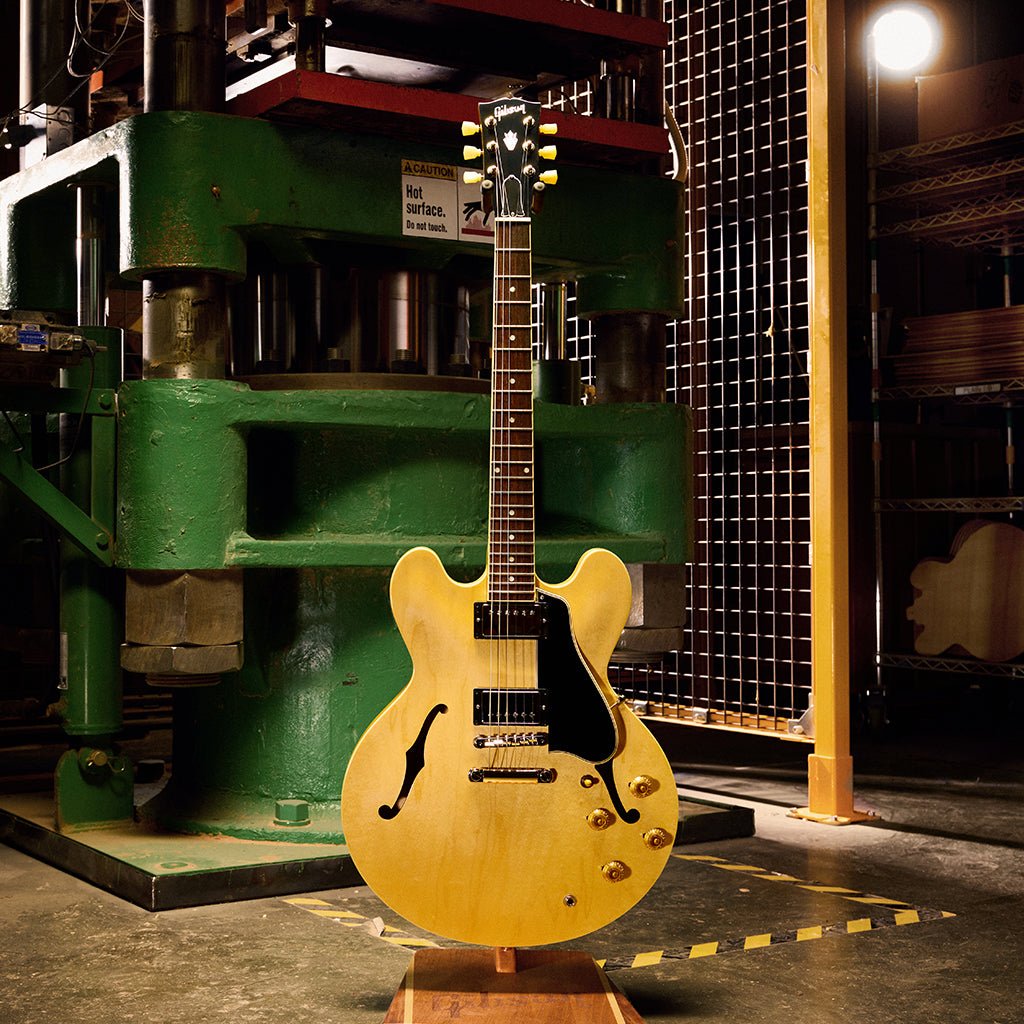 Gibson ES-335 50s Semi-Hollow Electric Guitar - Vintage Natural Electric Guitars Sky Music