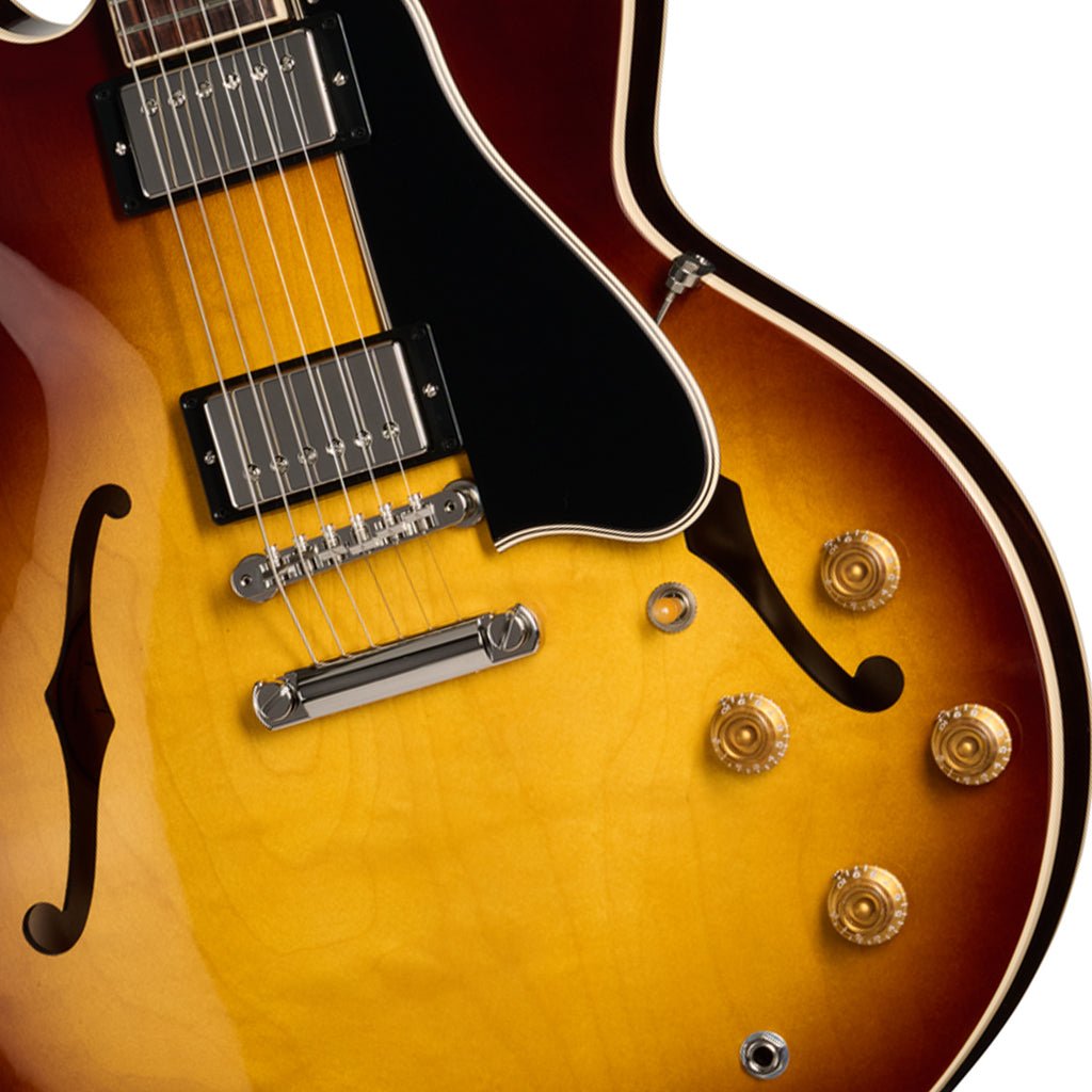 Gibson ES-335 50s Semi-Hollow Electric Guitar - Vintage Tobacco Burst Electric Guitars Sky Music