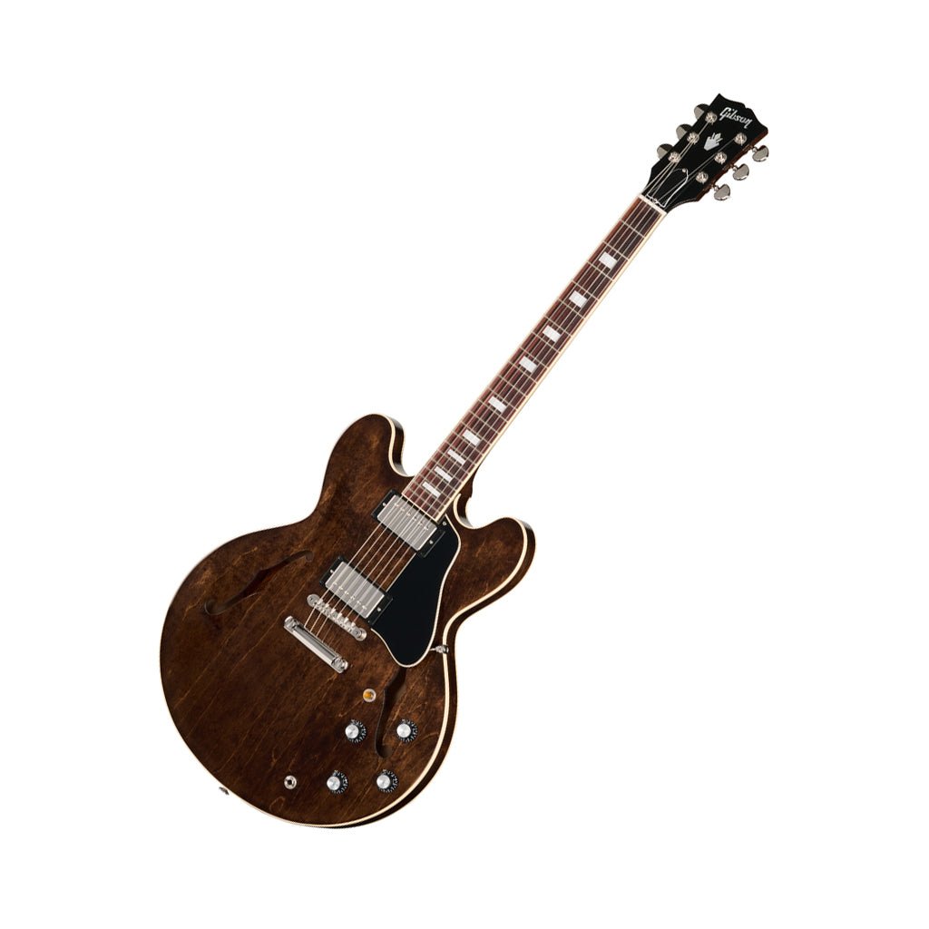 Gibson ES-335 60s Semi-Hollow Electric Guitar - Dark Walnut Electric Guitars Sky Music