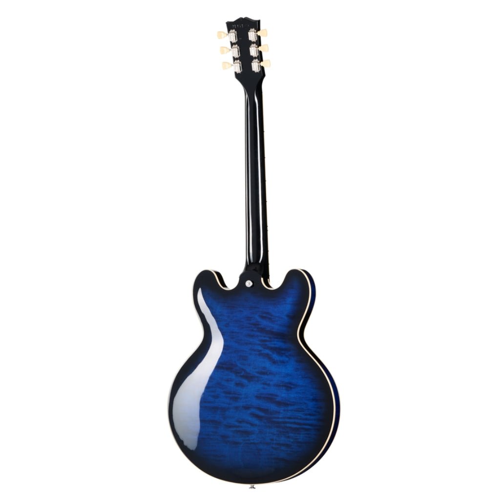 Gibson ES-335 Figured Semi-Hollowbody Electric Guitar - Deep Ocean Burst Electric Guitars Sky Music