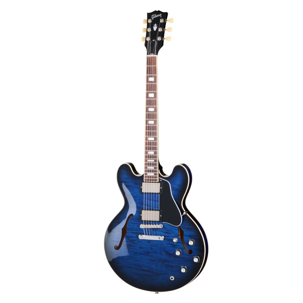 Gibson ES-335 Figured Semi-Hollowbody Electric Guitar - Deep Ocean Burst Electric Guitars Sky Music
