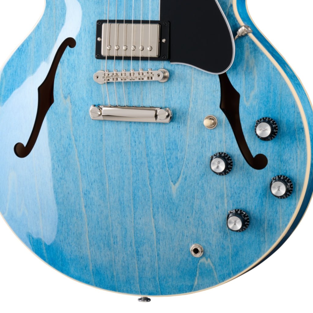 Gibson ES-335 Semi-Hollowbody Electric Guitar - Ocean Blue Electric Guitars Sky Music
