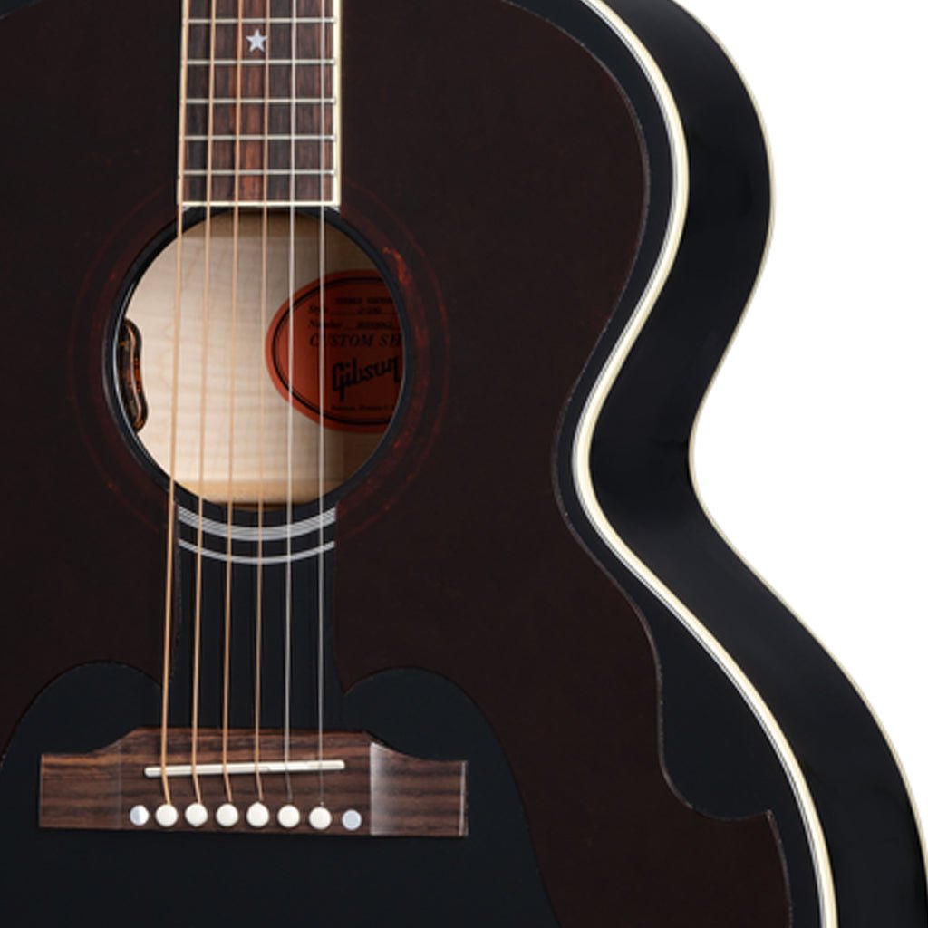 Gibson Everly Brothers J180 Acoustic Guitar - Ebony Acoustic Guitars Sky Music