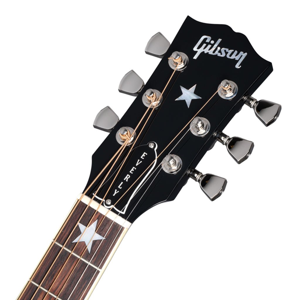Gibson Everly Brothers J180 Acoustic Guitar - Ebony Acoustic Guitars Sky Music