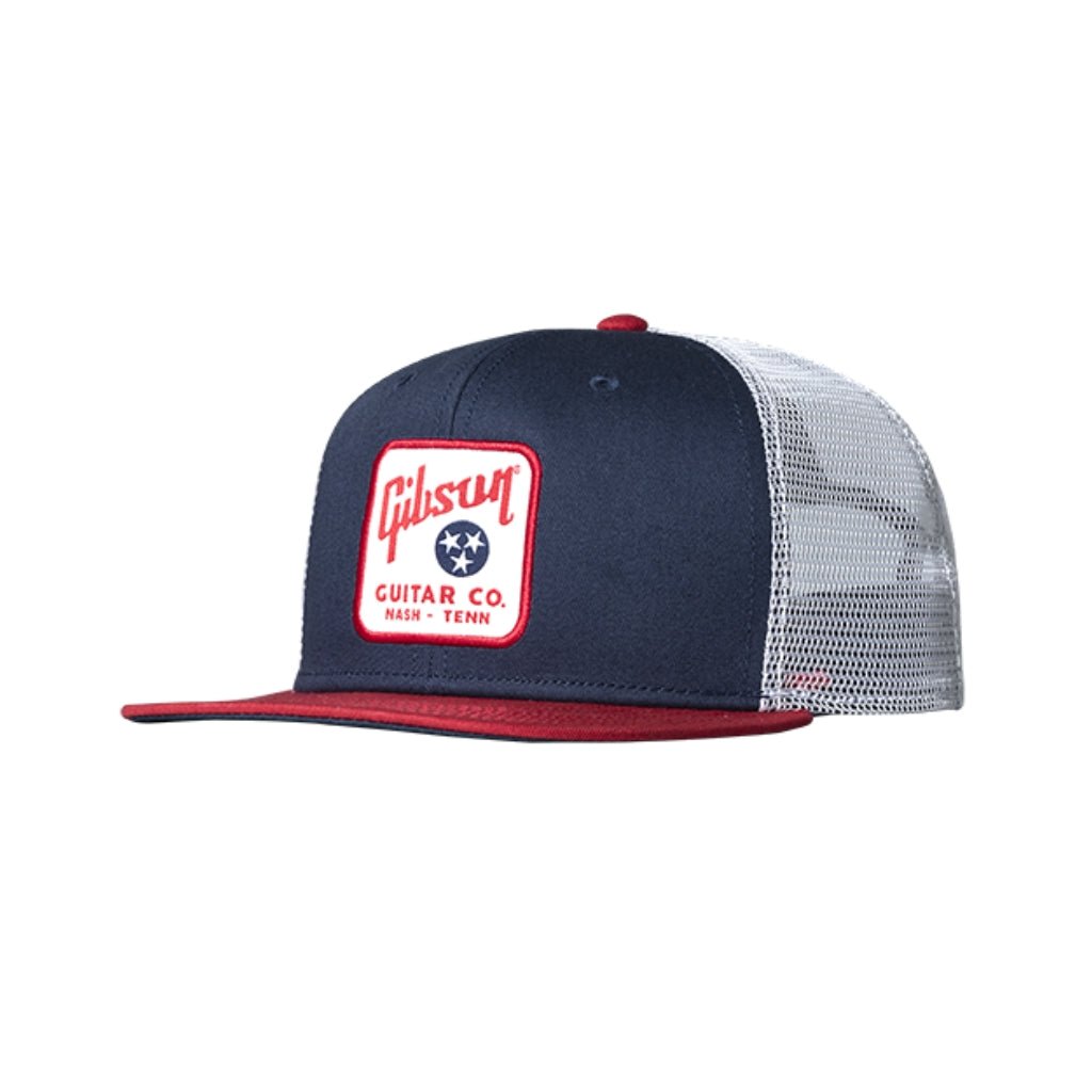 Gibson Guitar Co. Trucker - Navy Merchandise & Apparel Sky Music