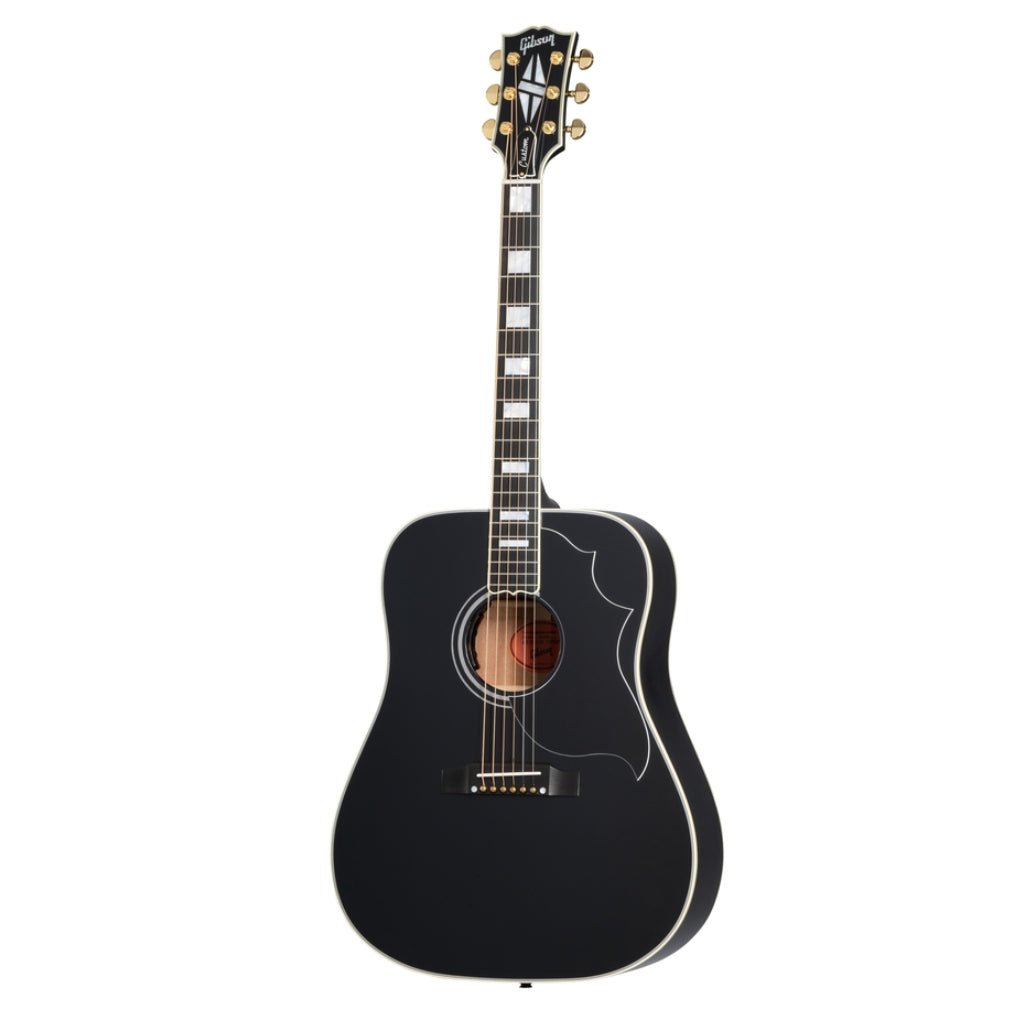 Gibson Hummingbird Custom Ebony Acoustic Guitar Acoustic Guitars Sky Music