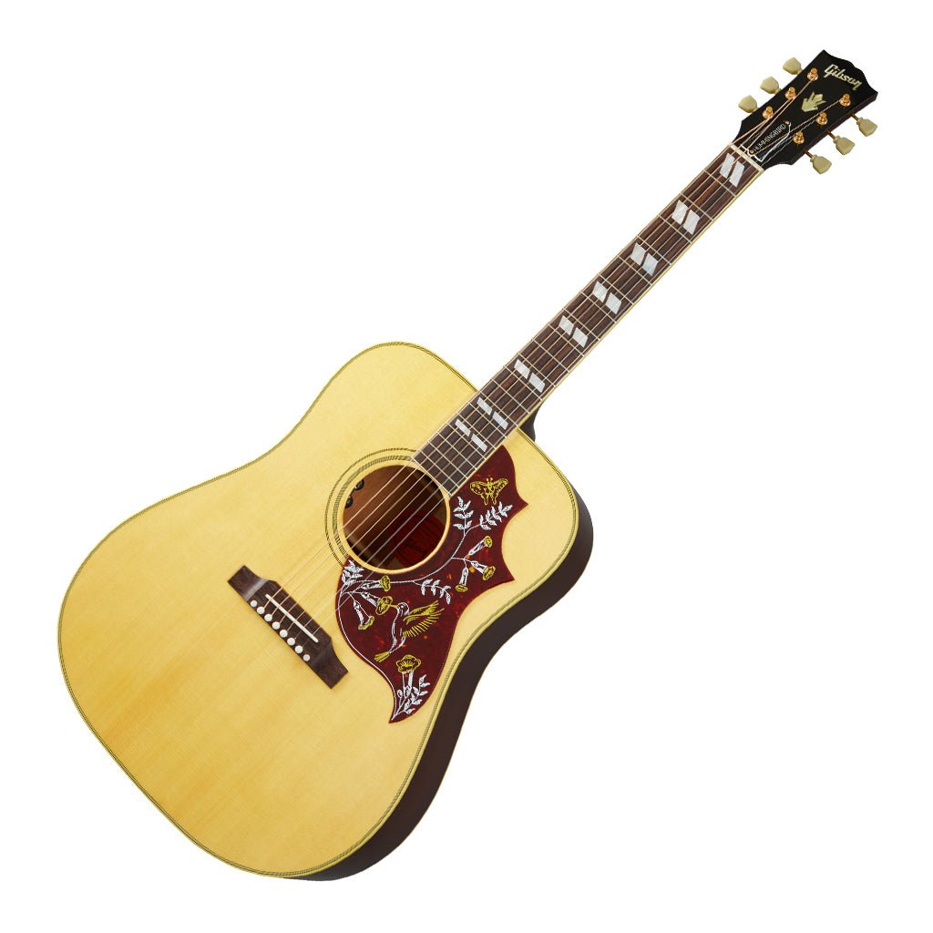 Gibson Hummingbird Original w/Hardshell Case - Antique Natural Acoustic Guitars Sky Music