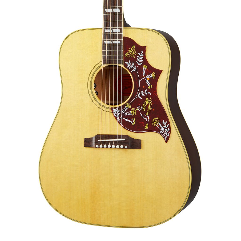 Gibson Hummingbird Original w/Hardshell Case - Antique Natural Acoustic Guitars Sky Music