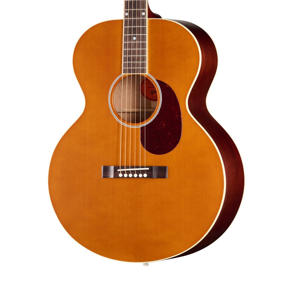 Gibson J-185 Century 12-Fret Acoustic Guitar - Vintage Amber Acoustic Guitars Sky Music