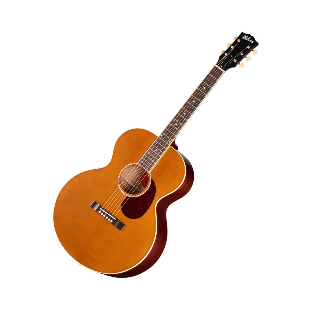 Gibson J-185 Century 12-Fret Acoustic Guitar - Vintage Amber Acoustic Guitars Sky Music