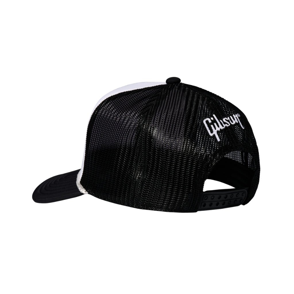 Gibson Kid's Born 2 Rock Trucker Hat - Black/White Merchandise & Apparel Sky Music