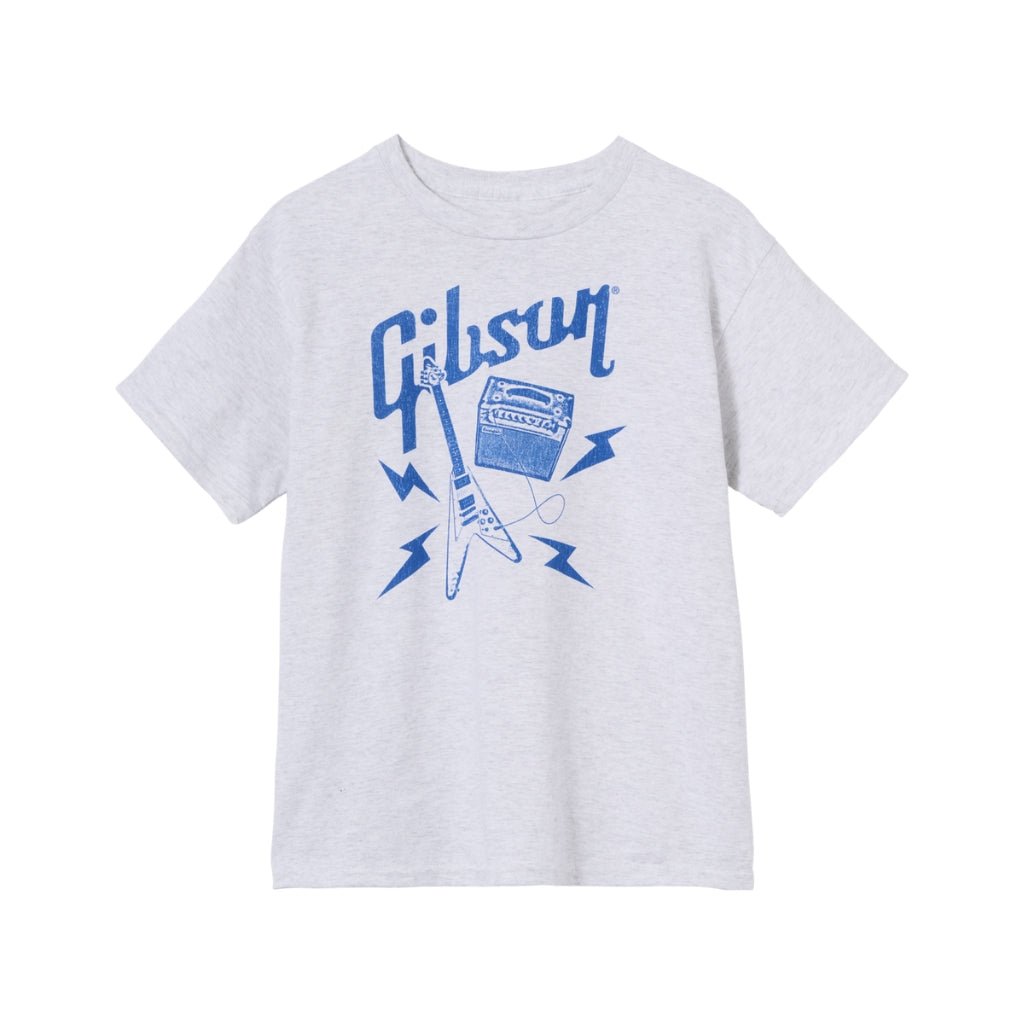Gibson Kid'S Flying V Tee Gray - XL Merchandise &amp; Apparel Sky Music