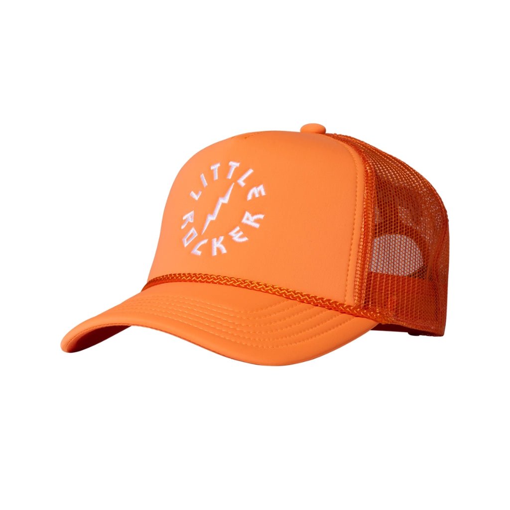 Gibson Kid's Little Rocker Trucker Hat - Orange Merchandise &amp; Apparel Sky Music