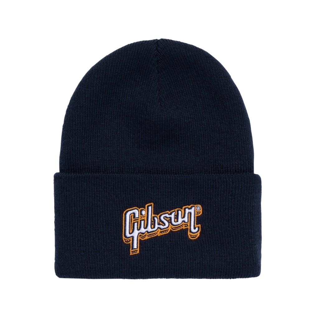 Gibson Kid's Logo Beanie - Navy Merchandise &amp; Apparel Sky Music