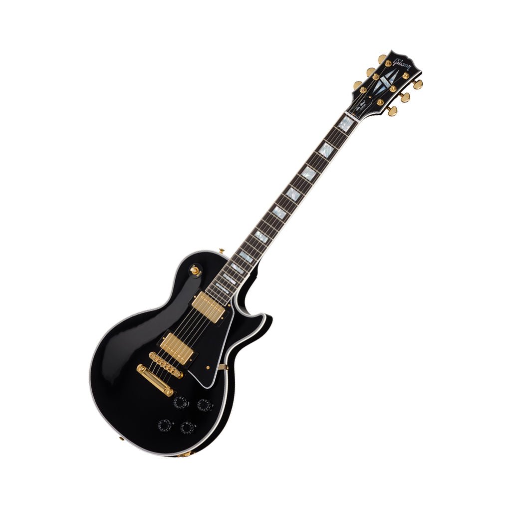 Gibson Les Paul Custom Long Scale Electric Guitar - Ebony Electric Guitars Sky Music