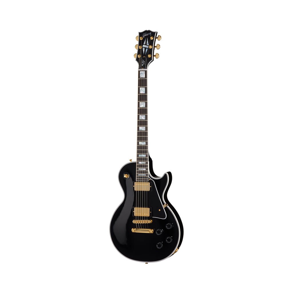 Gibson Les Paul Custom Long Scale Electric Guitar - Ebony Electric Guitars Sky Music