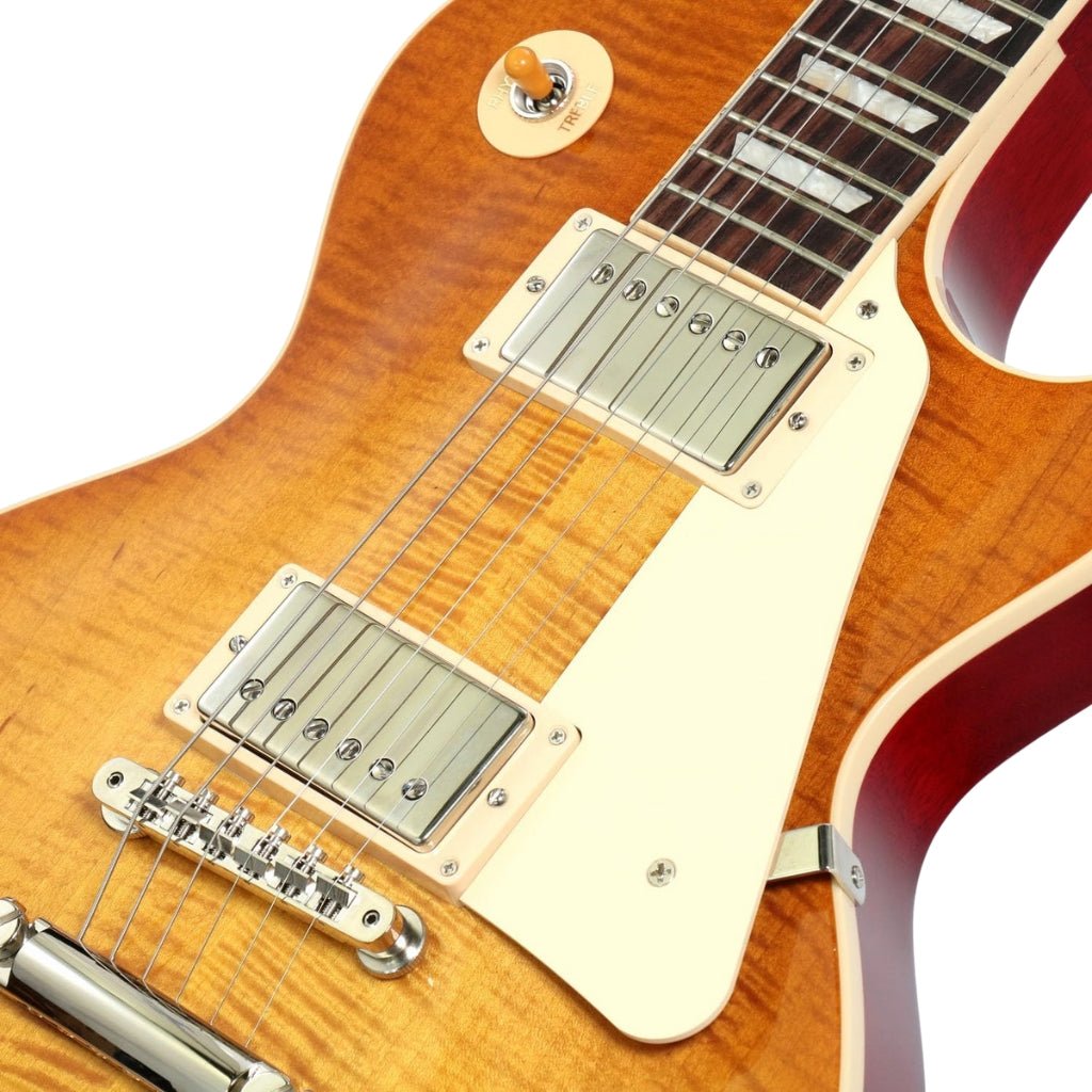 Gibson Les Paul Standard 50s Figured Maple Electric Guitar - Dirty Lemon Burst Electric Guitars Sky Music