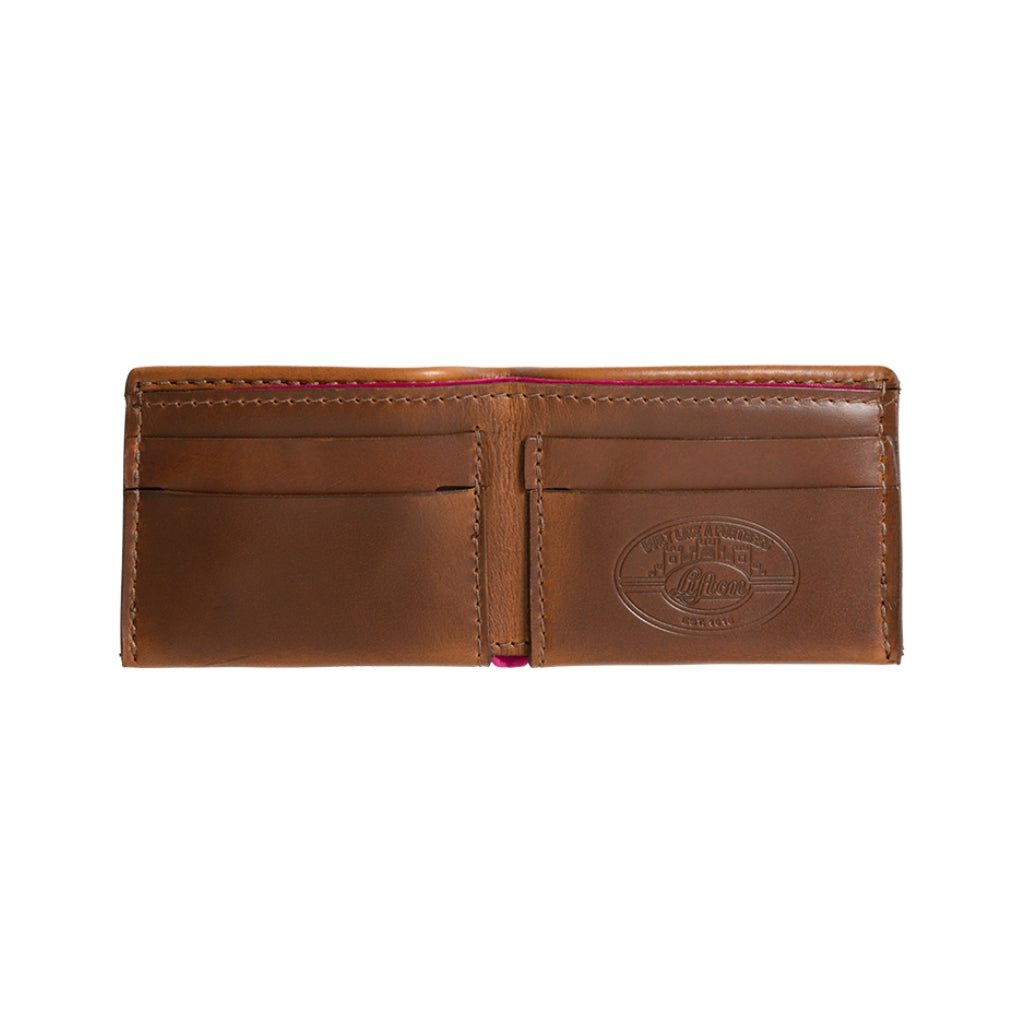 Gibson Lifton Leather Wallet - Brown Merchandise & Apparel Sky Music