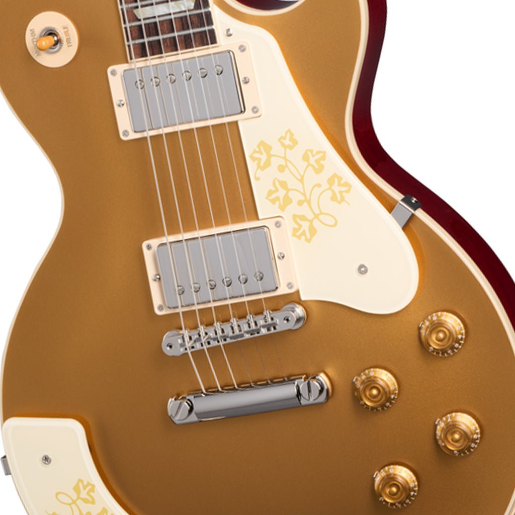 Gibson Mary Ford Les Paul Standard - Gold Top with Cherry Back Electric Guitars Sky Music