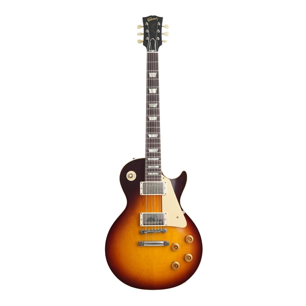 Gibson Murphy Lab 58 Les Paul Standard - Ultra Light Aged Bourbon Burst Electric Guitars Sky Music