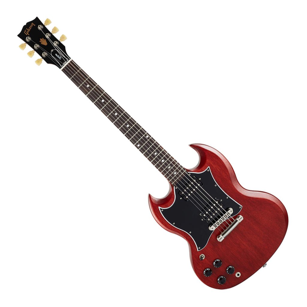 Gibson SG Tribute Satin Left Handed Electric Guitar - Vintage Cherry Electric Guitars Sky Music