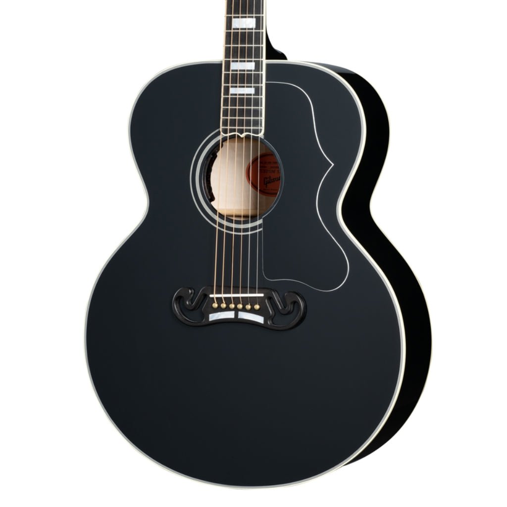 Gibson SJ200 Custom Ebony Acoustic Guitar Acoustic Guitars Sky Music