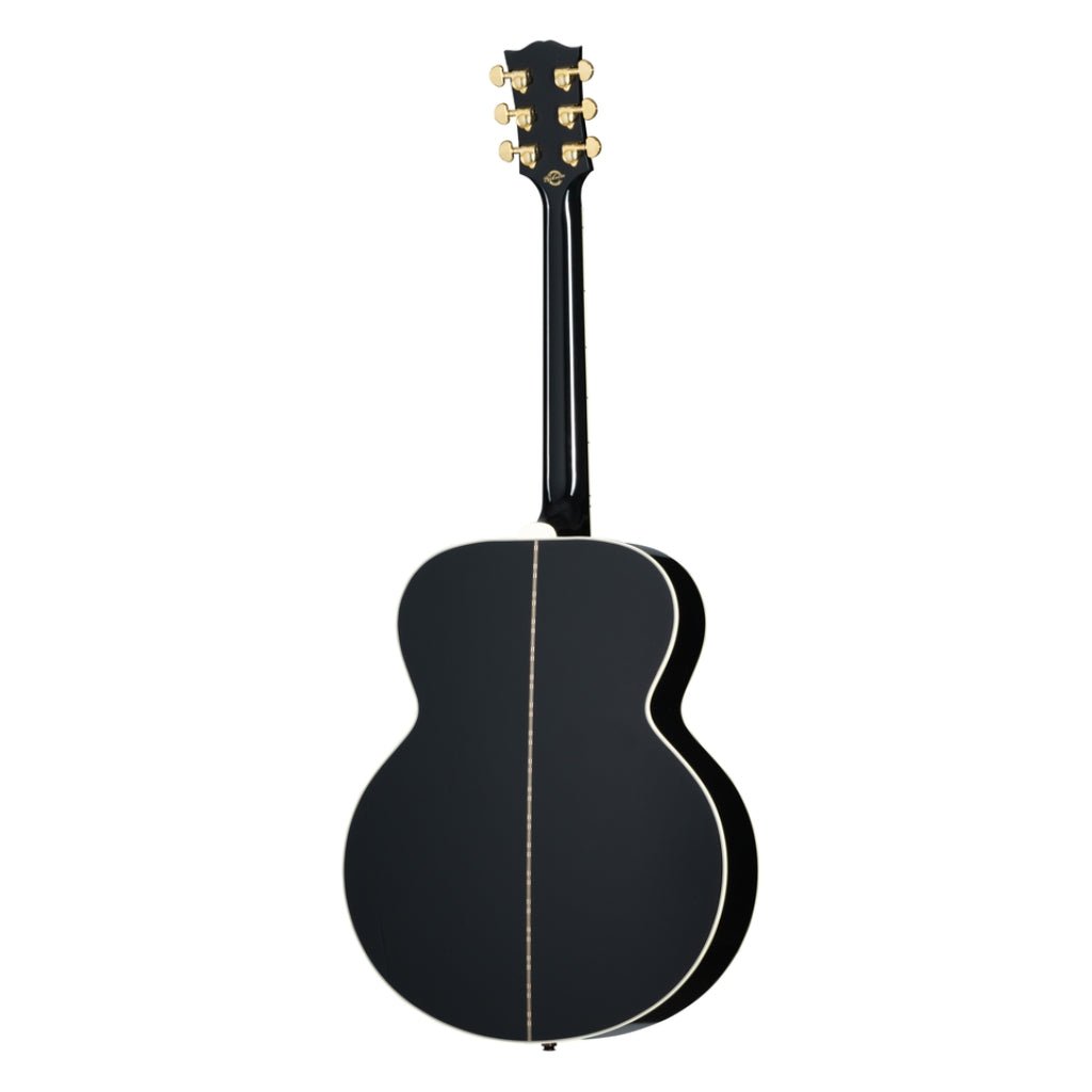 Gibson SJ200 Custom Ebony Acoustic Guitar Acoustic Guitars Sky Music