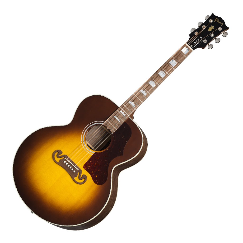 Gibson SJ200 Studio Walnut Satin Walnut Burst Acoustic Guitars Sky Music