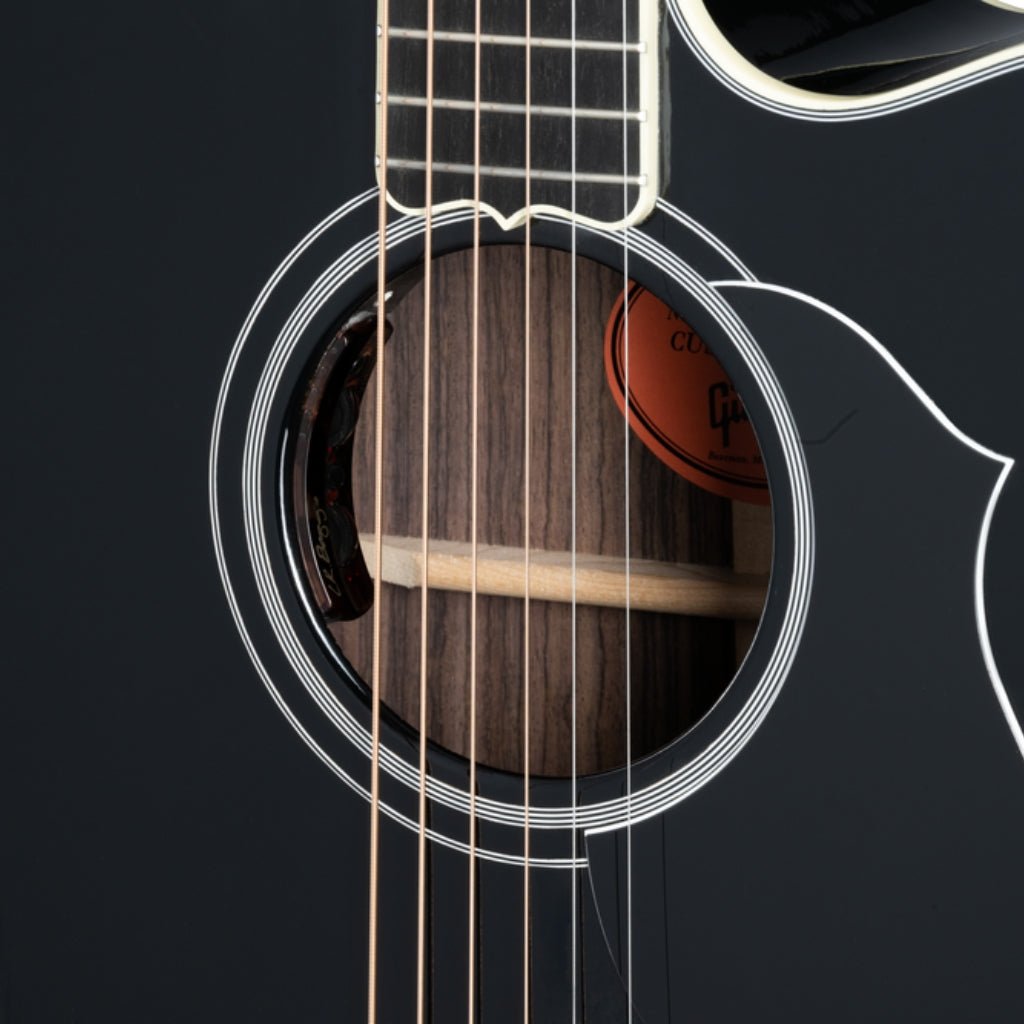 Gibson Songwriter EC Custom Ebony Acoustic Guitar Acoustic Guitars Sky Music