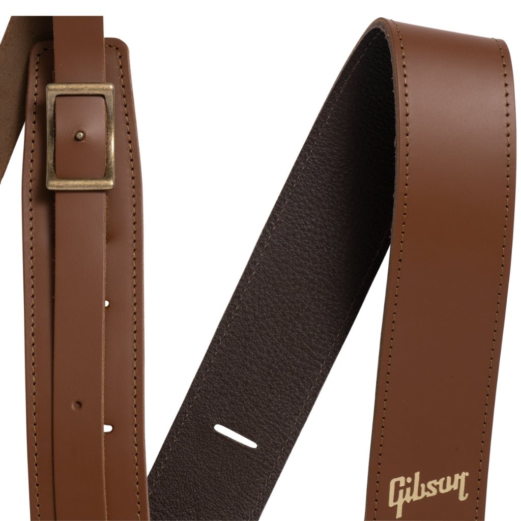Gibson The Troubador Strap - Brown Merchandise & Apparel Sky Music