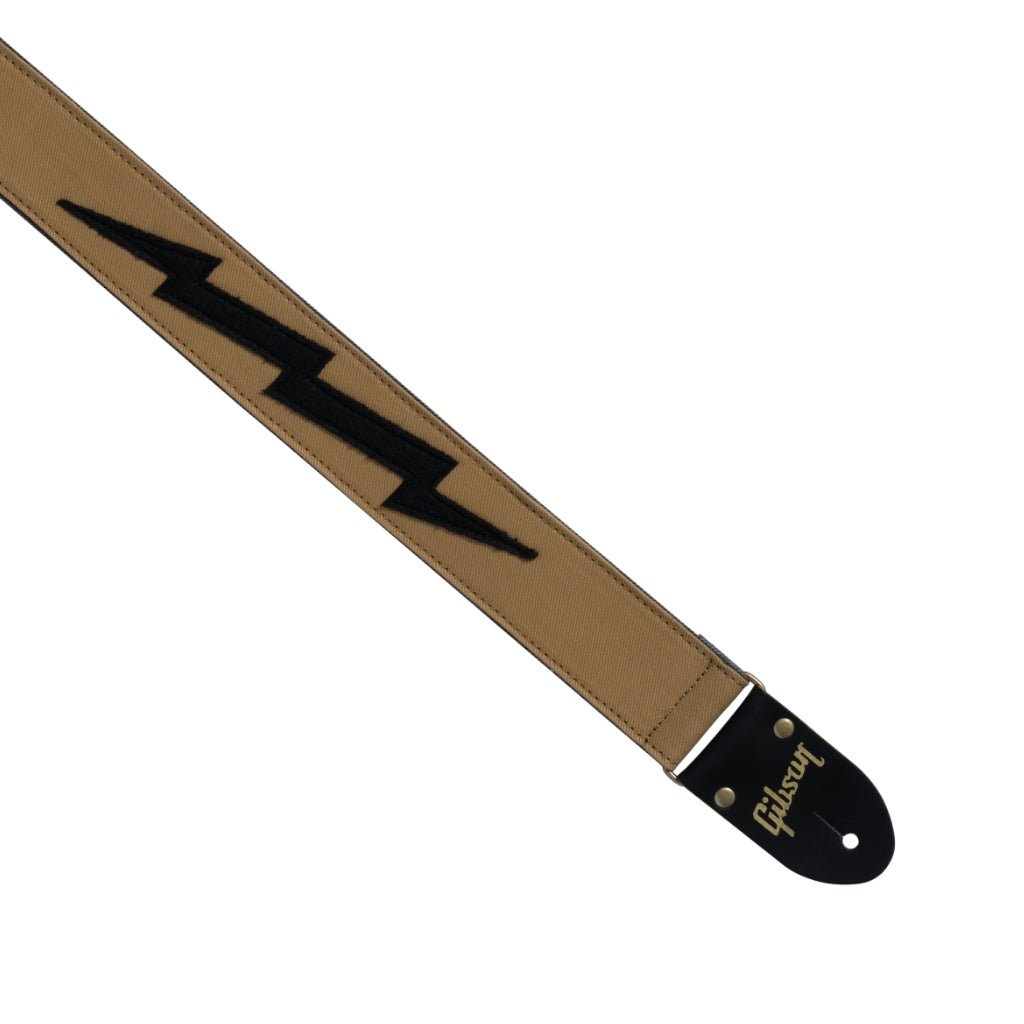 Gibson The Vintage Bolt Strap - Tan Merchandise & Apparel Sky Music