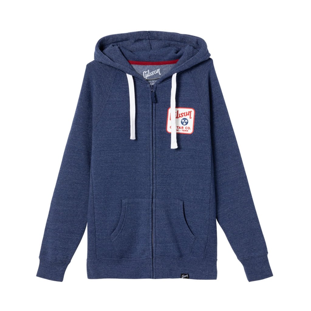 Gibson Tristar Fullzip Navy - Medium Merchandise &amp; Apparel Sky Music